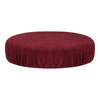 Stoelhoes Tabouret Terry Bordeauxrood