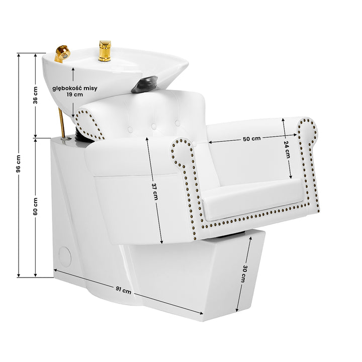Wasunit Gabbiano Berlin Goud-Wit 13