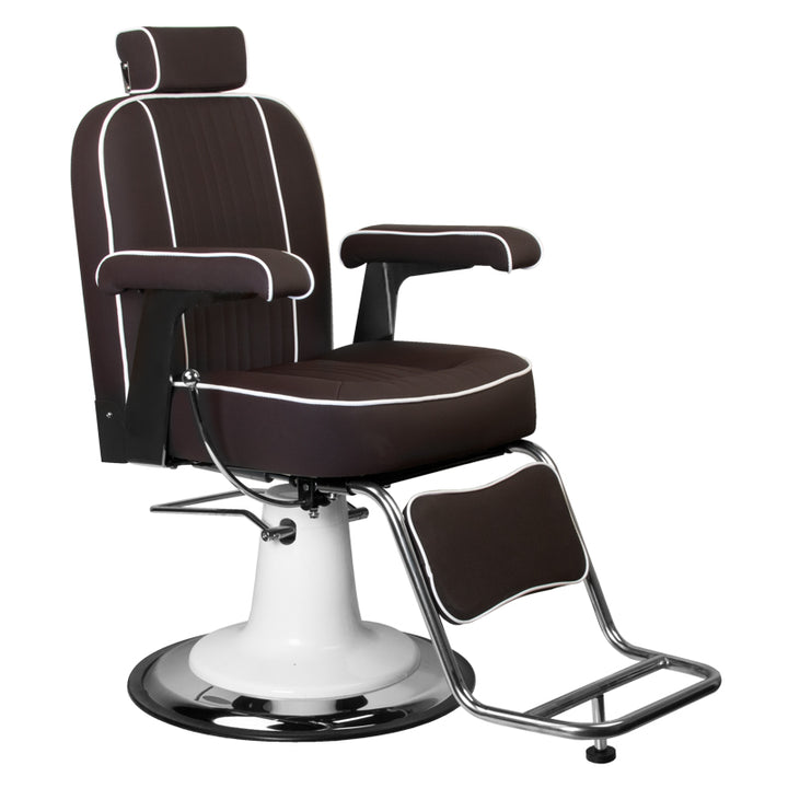 Kappersstoel Barber Gabbiano Amadeo Bruin 1