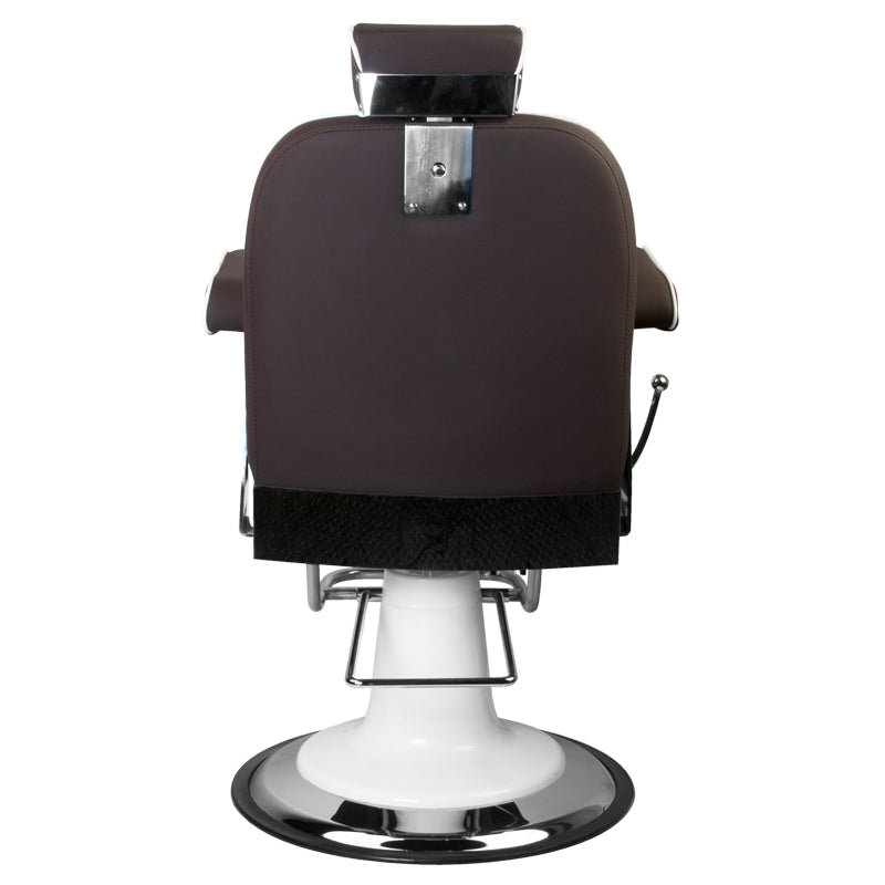 Kappersstoel Barber Gabbiano Amadeo Bruin 3