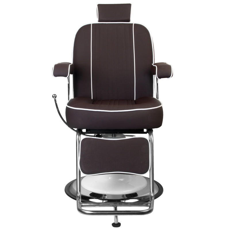 Kappersstoel Barber Gabbiano Amadeo Bruin 5