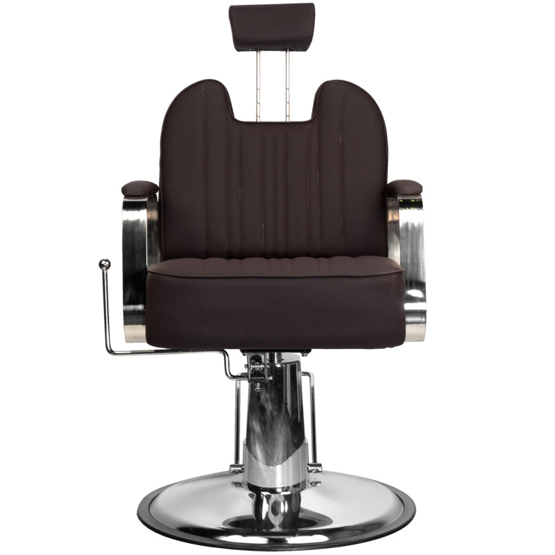 Kappersstoel Barber Gabbiano Rufo Bruin 8