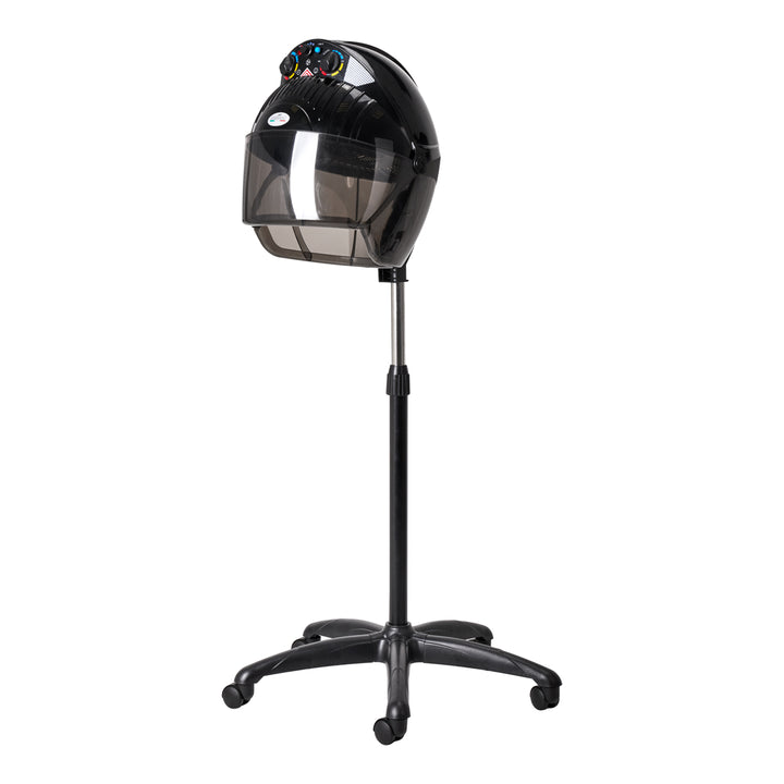 Droogkap met Statief Ionic Triple Speed Gabbiano Centurion LVI-203S Zwart