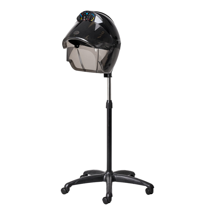 Droogkap met Statief Ionic Triple Speed Gabbiano Centurion LVI-203S Zwart