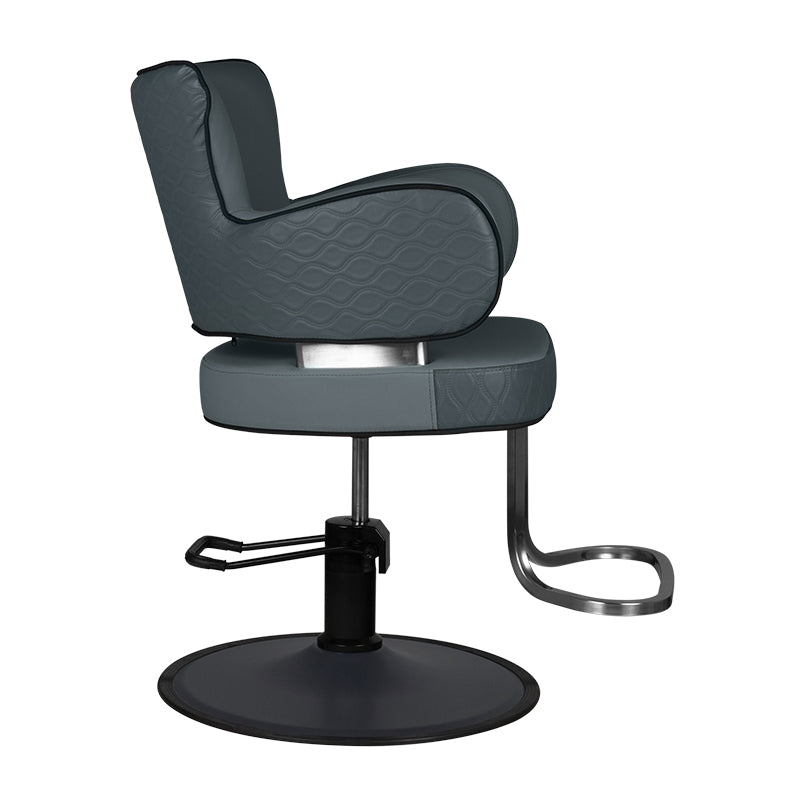 Kappersstoel Gabbiano Eindhoven Grijs 3