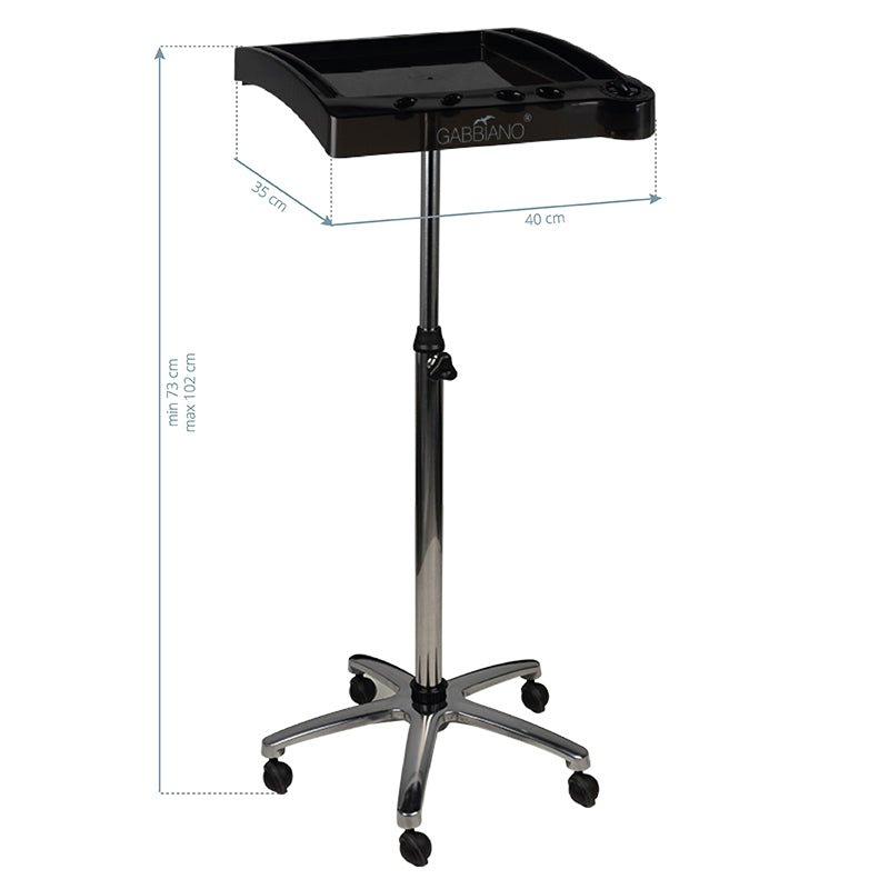 Kapper Werktafel Gabbiano 265 Zwart 4