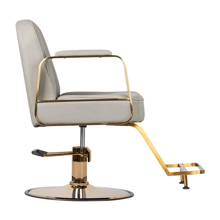 Kappersstoel Gabbiano Acri Goud Beige 3