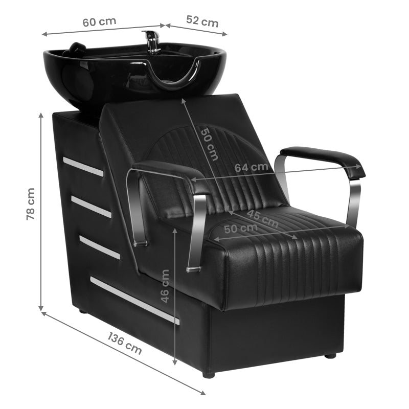 Wasunit Gabbiano Orlean Zwart 9