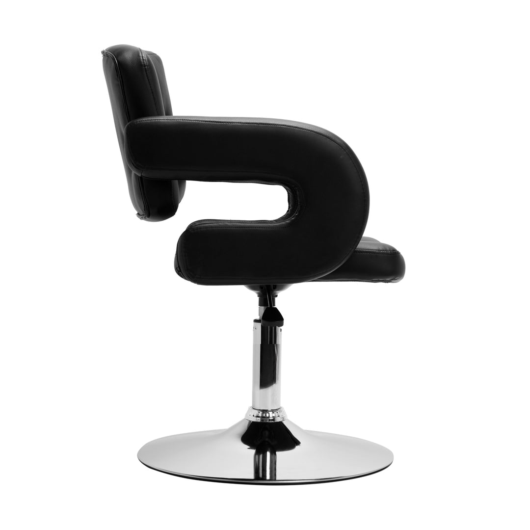 Kappersstoel Hair System QS-B1801 Zwart 4