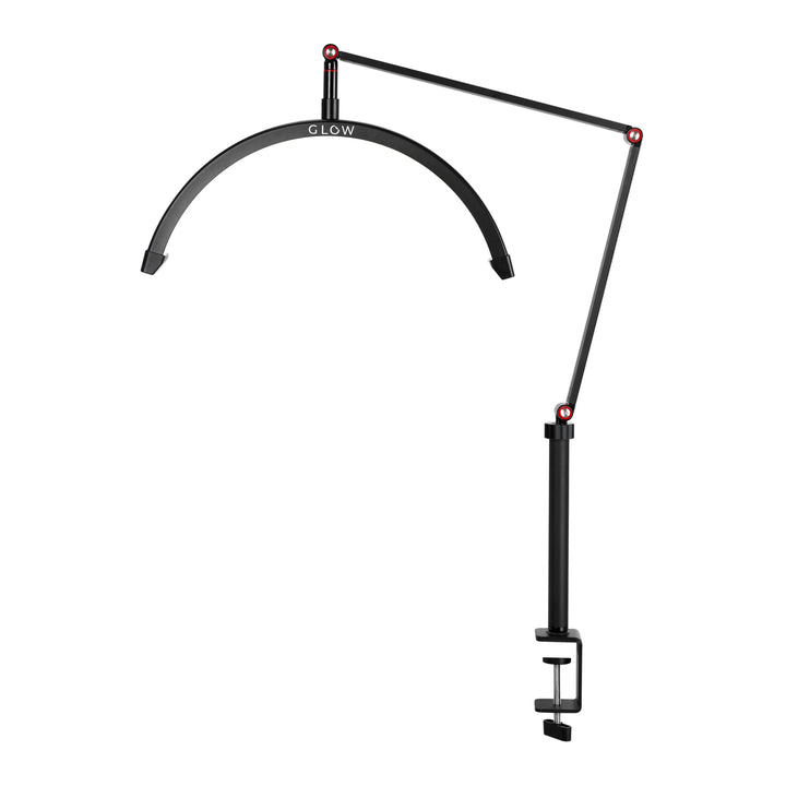 LED Lamp met Klem en Instelbare Kleur- en Lichtintensiteit Glow MX3 Mat Zwart