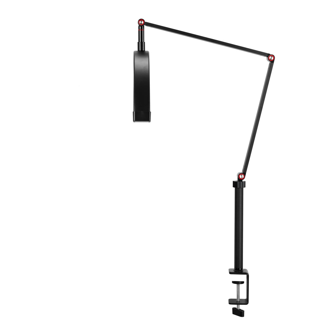 LED Lamp met Klem en Instelbare Kleur- en Lichtintensiteit Glow MX3 Mat Zwart