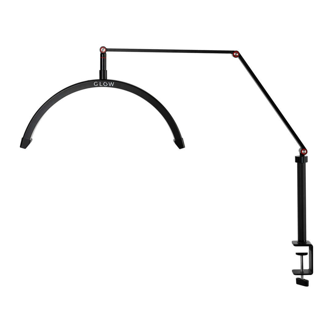 LED Lamp met Klem en Instelbare Kleur- en Lichtintensiteit Glow MX3 Mat Zwart