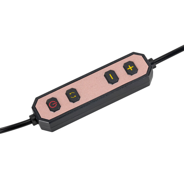 LED Lamp met Klem en Instelbare Kleur- en Lichtintensiteit Glow MX3 Mat Zwart