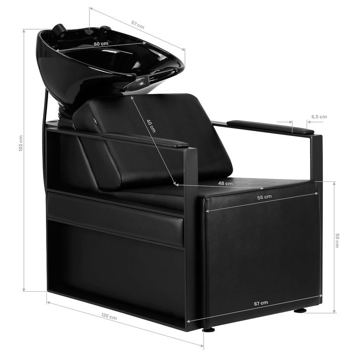 Wasunit Gabbiano Modena Zwart 14