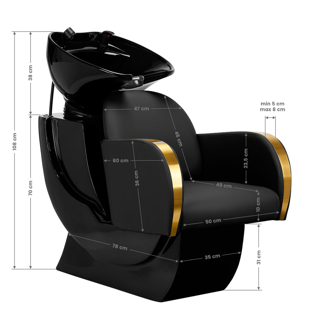 Wasunit Gabbiano Malaga Goud-Zwart 9