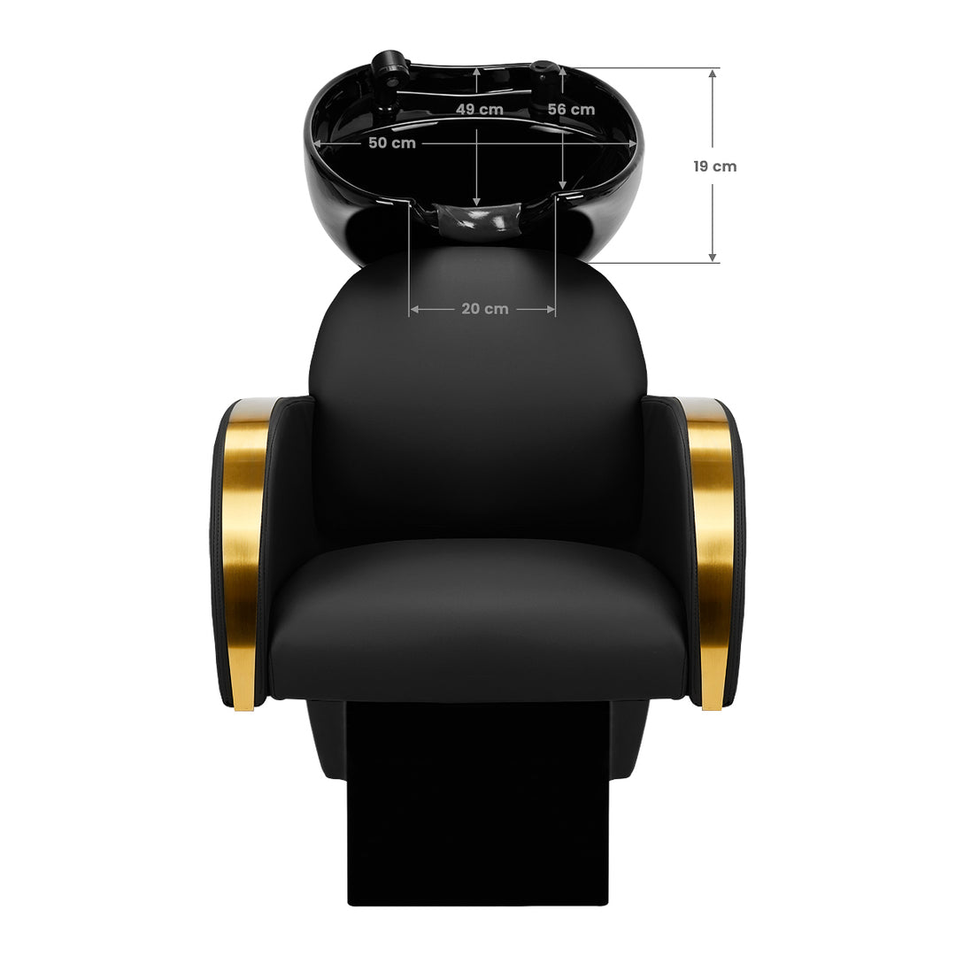 Wasunit Gabbiano Malaga Goud-Zwart 10
