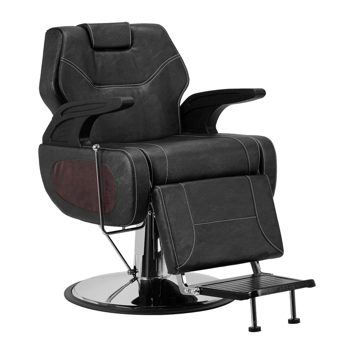 Barberstoel Gabbiano Dallas Zwart