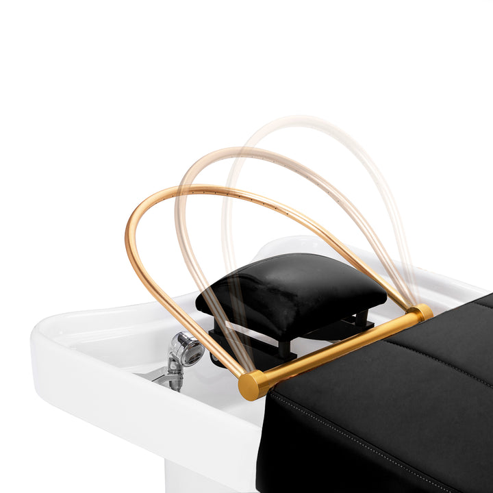 Wasunit Gabbiano Head Spa 017 Ligbed Zwart 7