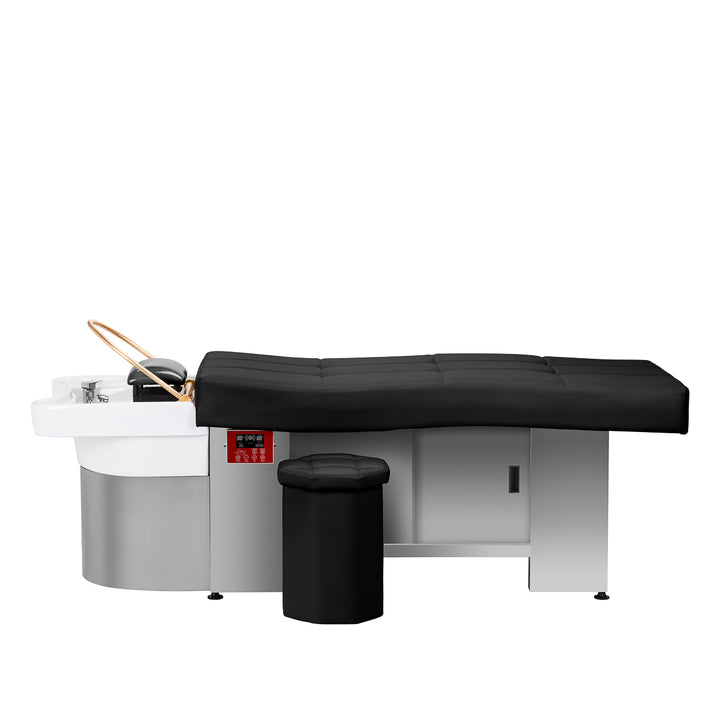 Wasunit Gabbiano Head Spa 017B Ligbed Zwart 17