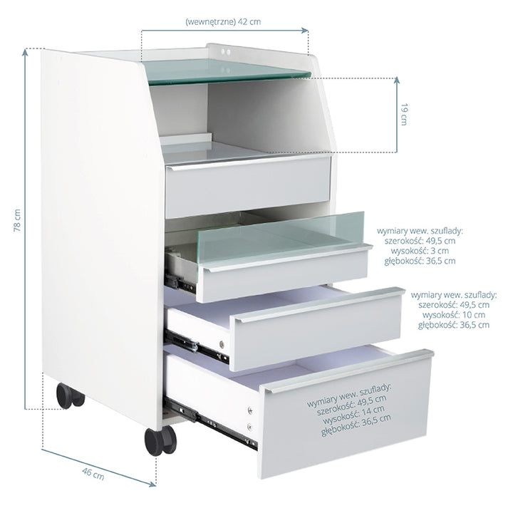 Roltafel 984 Grijs 6