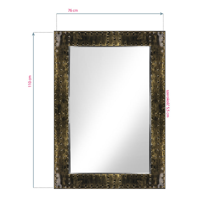 Kappersspiegel Gabbiano Boss Goud 3