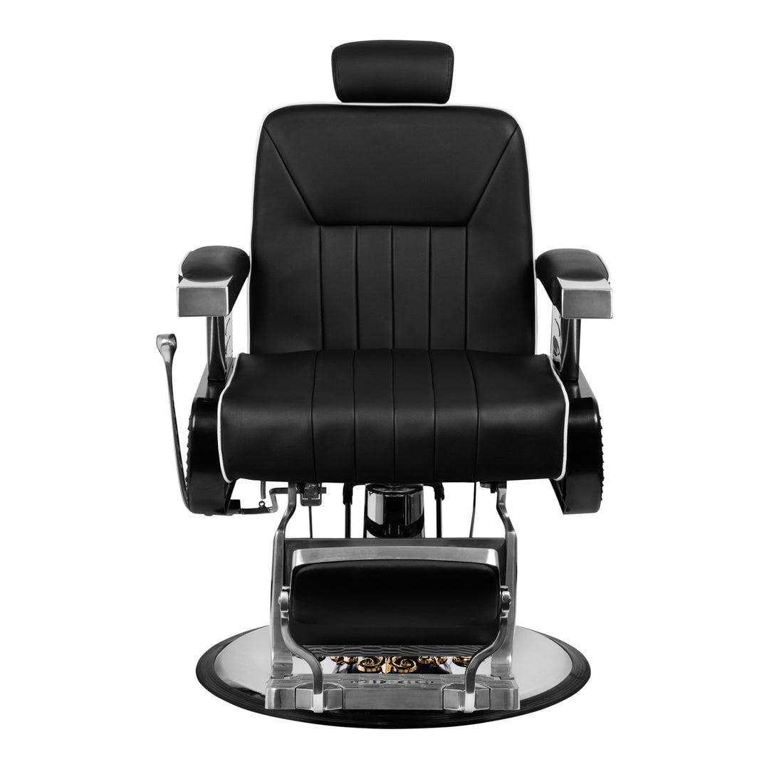 Barberstoel Gabbiano Livio Zwart 4
