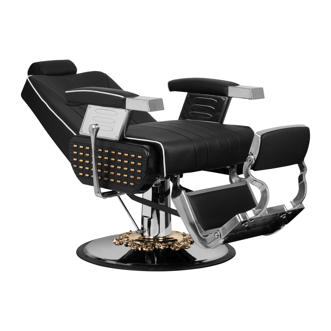 Barberstoel Gabbiano Livio Zwart 6