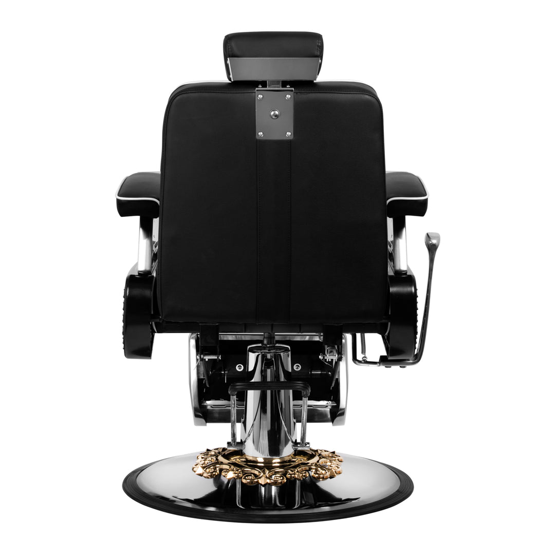 Barberstoel Gabbiano Livio Zwart 8