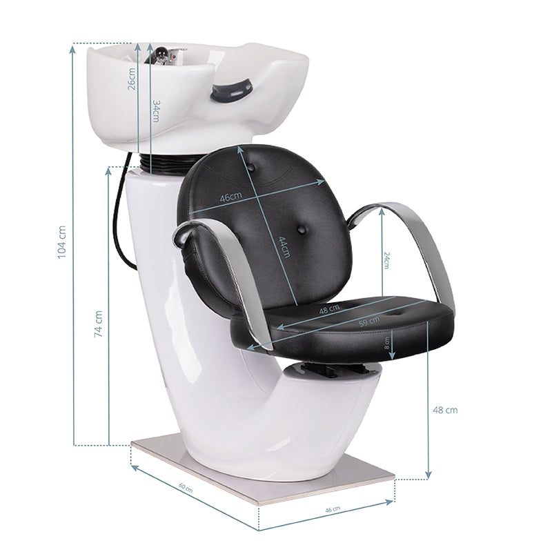 Wasunit Gabbiano Asti Zwart 8