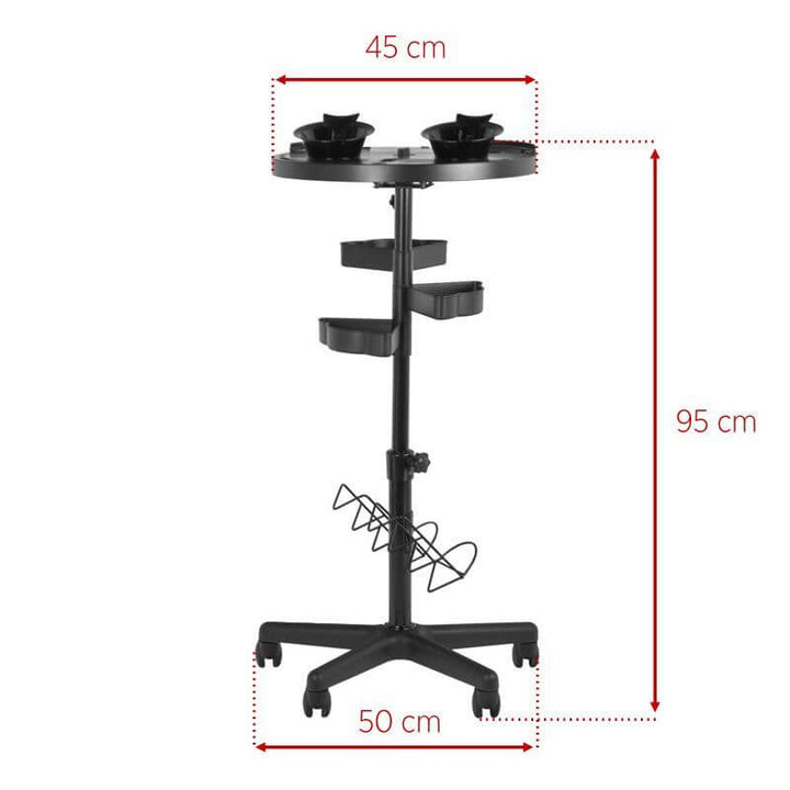 Kapper Werktafel Gabbiano 175 Timer Zwart 6