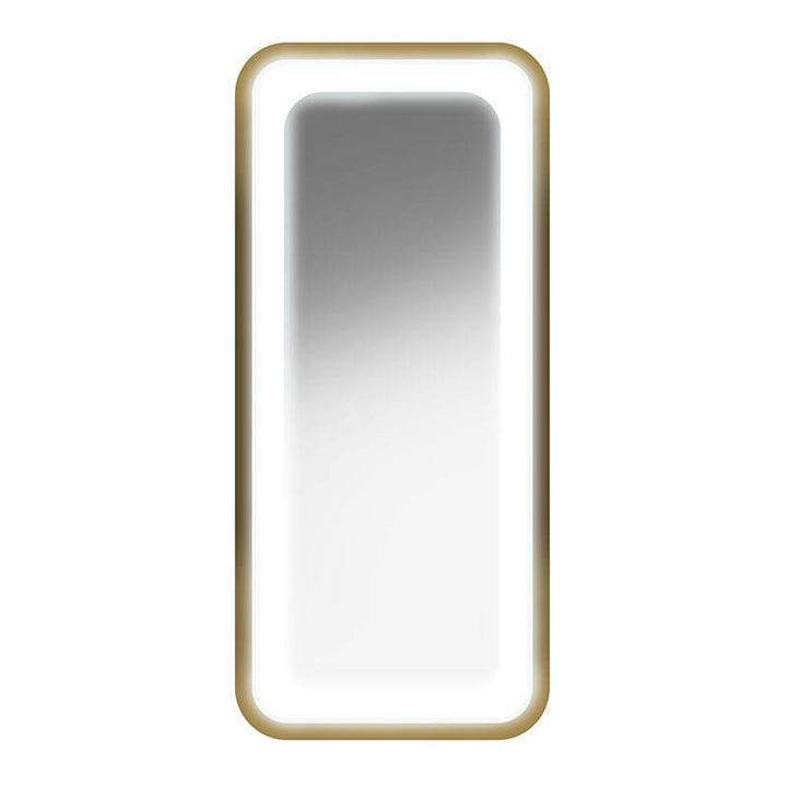 Kappersspiegel Gabbiano Met Verlichting B094 Goud 2