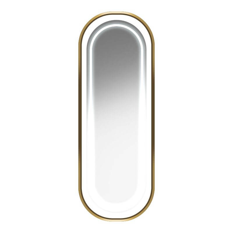 Kappersspiegel Gabbiano Met Verlichting B098 Goud 2