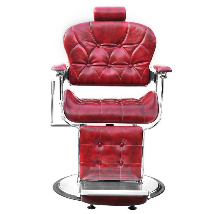 Kappersstoel Barber Gabbiano Premier Rood