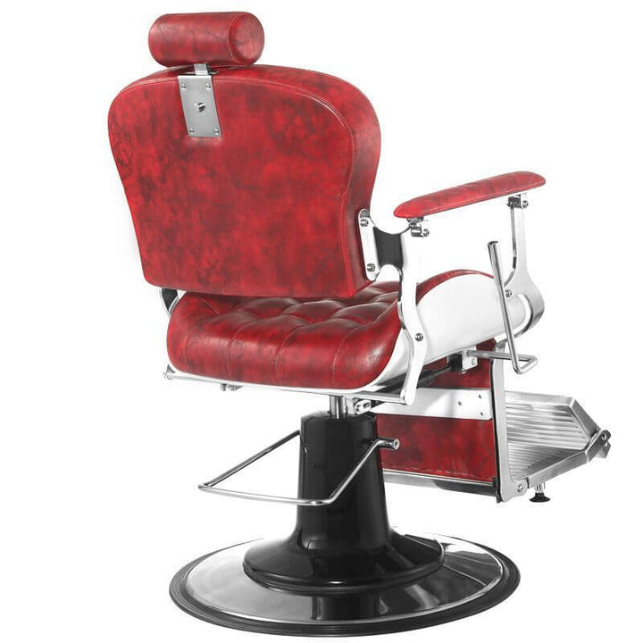 Kappersstoel Barber Gabbiano Premier Rood