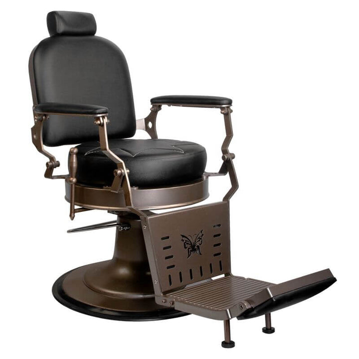 Kappersstoel Barber Gabbiano Star Zwart