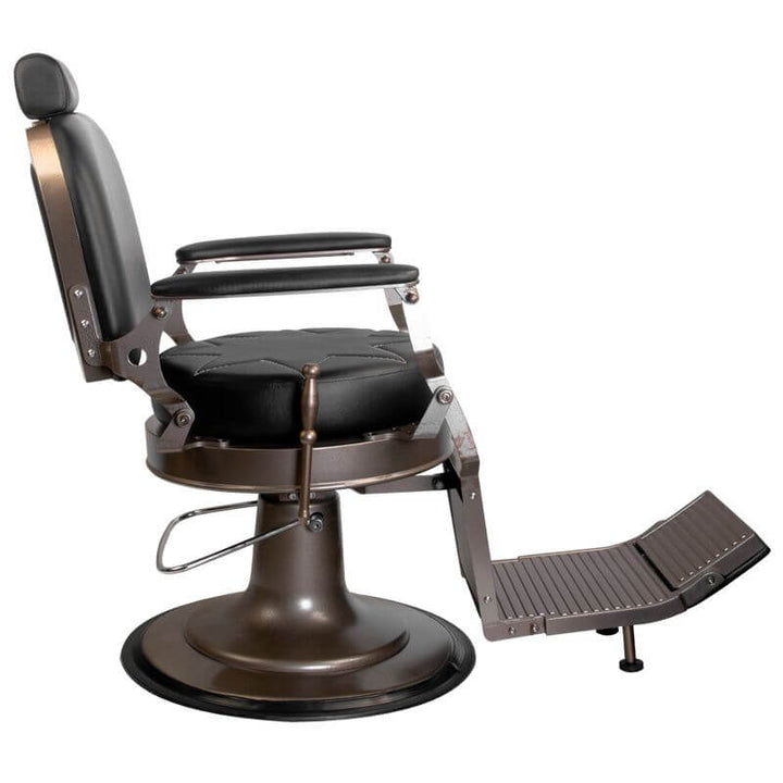 Kappersstoel Barber Gabbiano Star Zwart