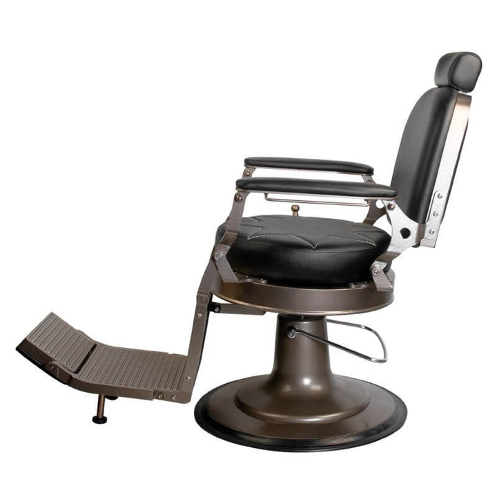 Kappersstoel Barber Gabbiano Star Zwart