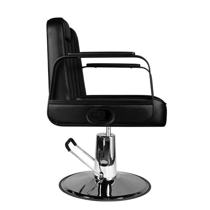 Kappersstoel Barber Gabbiano Ugo Zwart 2