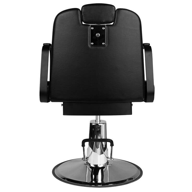 Kappersstoel Barber Gabbiano Ugo Zwart 3
