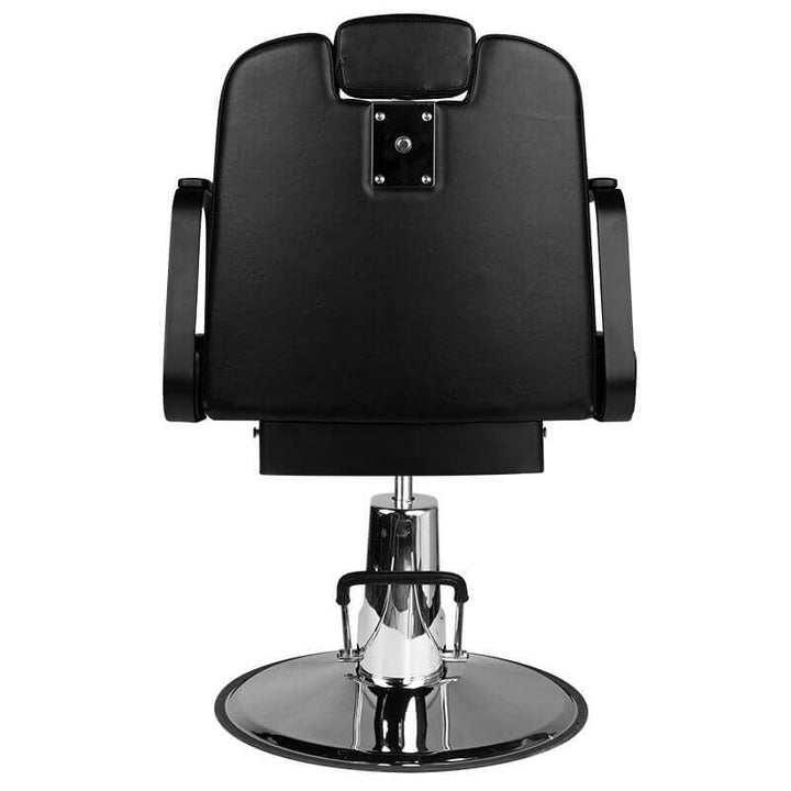 Kappersstoel Barber Gabbiano Ugo Zwart 3