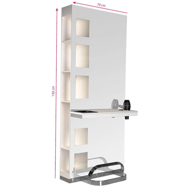 Kaptafel Kapperssalon Gabbiano B058 Parel 7