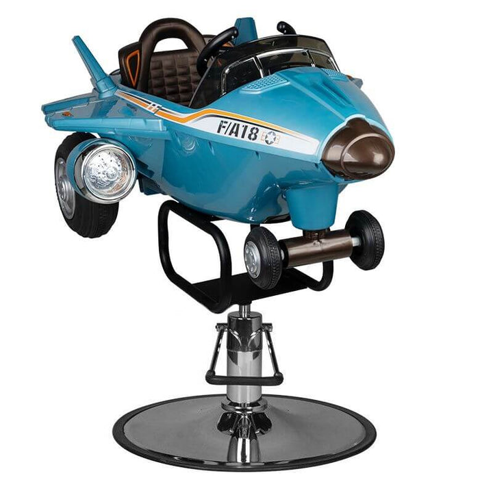 Kinderkappersstoel Vliegtuig