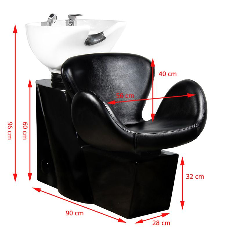 Wasunit Gabbiano Amsterdam Zwart