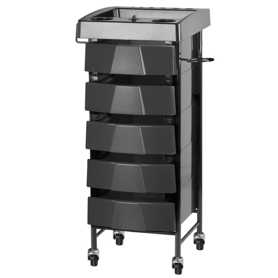 Werkwagen Kapper met Timer Gabbiano 008 Zwart