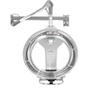 Gabbiano Droogkap Infrazon met Wandarm FD-101W Zilver