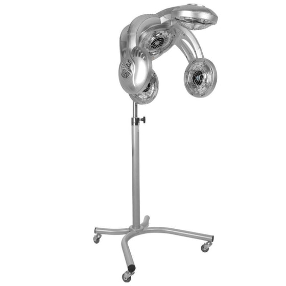 Droogkap met Statief Infrazon Gabbiano GL-505S Zilver