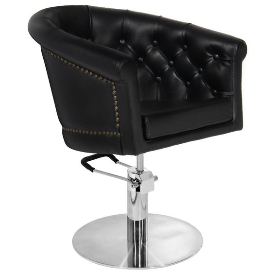 Kappersstoel Gabbiano London Zwart