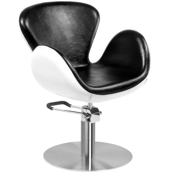 Kappersstoel Gabbiano Amsterdam Zwart-Wit