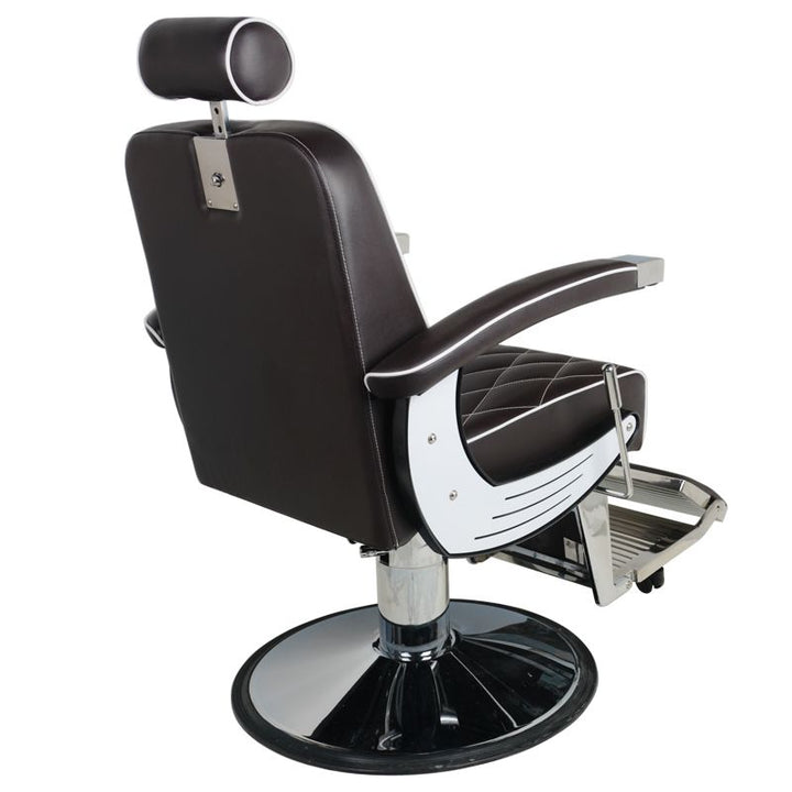 Kappersstoel Barber Gabbiano Imperial Bruin 5