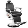 Kappersstoel Barber Gabbiano Moto Style Zwart